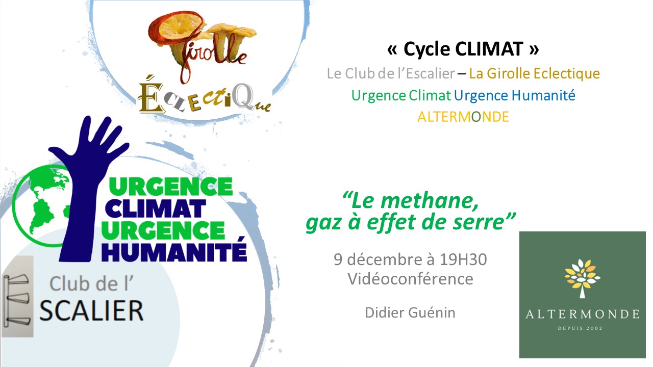 Vidéo-Conférence "Le Méthane gaz à effet de serre"