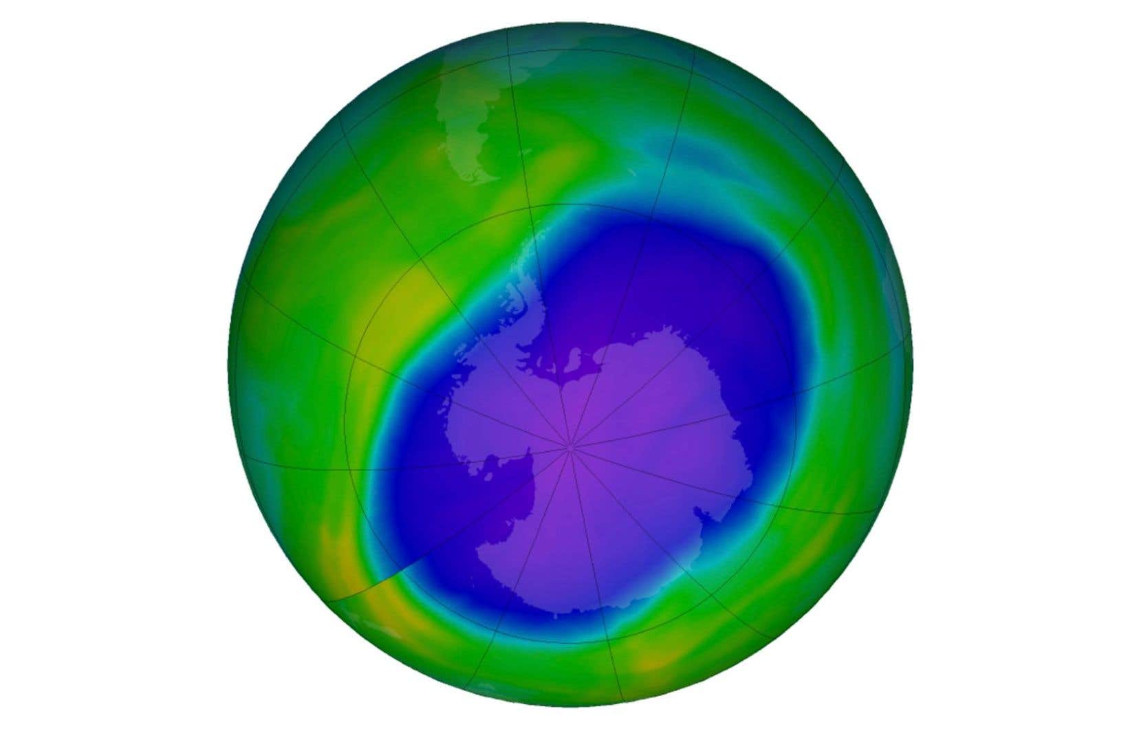 Vers la résorption du trou dans la couche d'ozone
